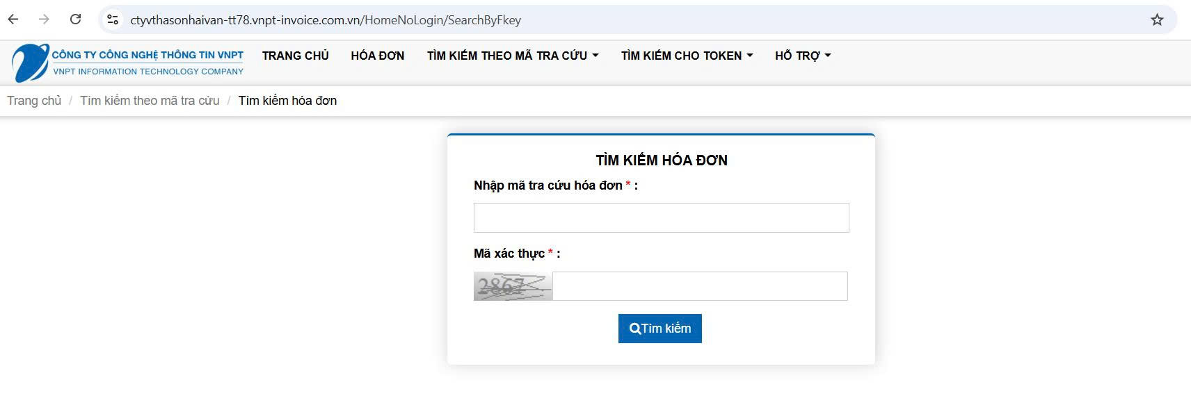 Hóa Đơn Điện Tử FUTA Hà Sơn